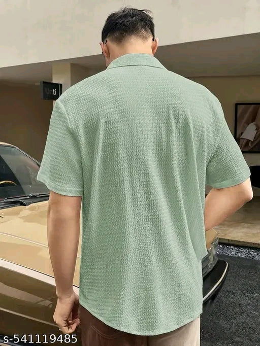 Fancy Modern Men Shirts* Fabric: Popcorn